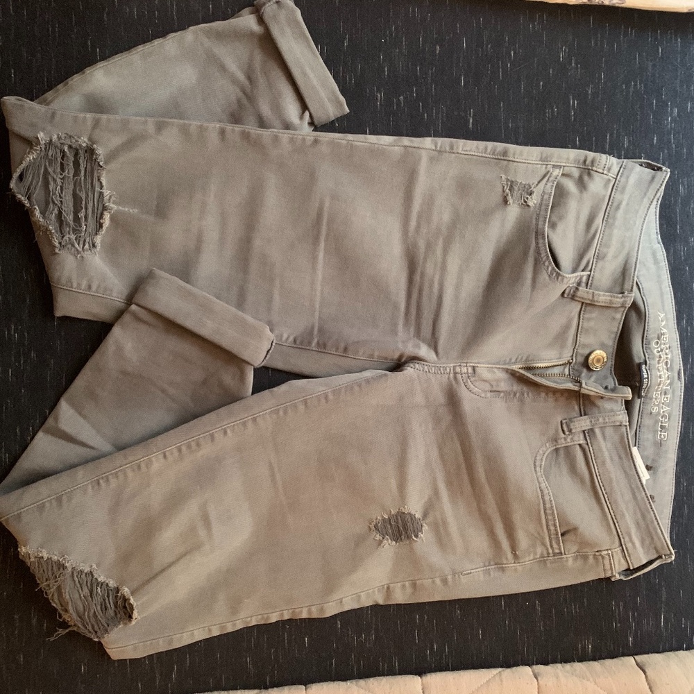 Skinny jegging